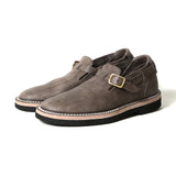 【2026 NEW COLLECTION】#7073 ≪GRAY≫ ITALIAN COW BELT SLIPON ベルトスリッポン
