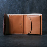 【2025 SPECIAL】W5 クロスハッチコードバン ≪BROWN≫ ショートウォレット