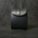 【2025 SPECIAL】W7 墨染めパイソン ショートウォレット