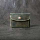 【2025 SPECIAL】C3 ロカドコードバン ≪ムラ染めGREEN≫ コイン&カードケース