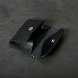 【2025 SPECIAL】C3 クロスハッチコードバン ≪BLACK≫ コイン&カードケース