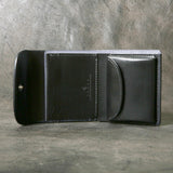 【2025 SPECIAL】W5 藍染パイソン × ブライドルレザー ショートウォレット