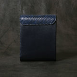 【2025 SPECIAL】W7 藍染パイソン × ブライドルレザー ショートウォレット