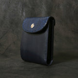 【2025 SPECIAL】W7 藍染パイソン × ブライドルレザー ショートウォレット