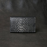 【2025 SPECIAL】CA4 墨染めパイソン カードケース