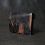 【2025 SPECIAL】W9 ロカドコードバン ≪マーブルBLACK≫ コンパクトウォレット