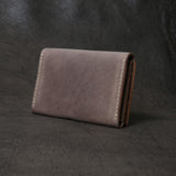 【2025 SPECIAL】CA4 墨染クロコ × イタリアンバケッタ カードケース / 名刺入れ