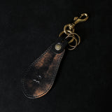 【2025 SPECIAL】KH10 ロカドコードバン ≪マーブルBLACK≫ 靴べらキーホルダー