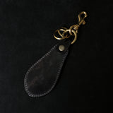 【2025 SPECIAL】KH10 ロカドコードバン ≪マーブルBLACK≫ 靴べらキーホルダー