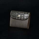 【2025 SPECIAL】W5 墨染クロコ × イタリアンバケッタ ショートウォレット