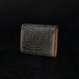 【2025 SPECIAL】W5 墨染クロコ × イタリアンバケッタ ショートウォレット