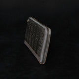 【2025 SPECIAL】FW1 墨染クロコ × イタリアンバケッタ ロングウォレット