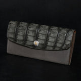【2025 SPECIAL】LW2 墨染クロコ × イタリアンバケッタ ロングウォレット