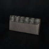 【2025 SPECIAL】LW2 墨染クロコ × イタリアンバケッタ ロングウォレット