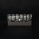 【2025 SPECIAL】LW2 墨染クロコ × イタリアンバケッタ ロングウォレット