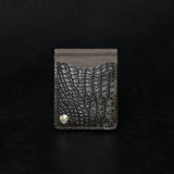 【2025 SPECIAL】MC1 墨染クロコ × イタリアンバケッタ マネークリップ