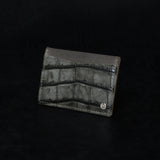 【2025 SPECIAL】CA5 墨染クロコ × イタリアンバケッタ カードケース / 名刺入れ