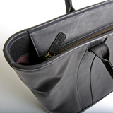 【2026 NEW COLLECTION】BAG62 ≪BLACK≫ OILED COW LEATHER ZIP TOTE BAG オイルドカウレザージップトートバッグ