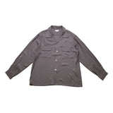 RCL62 ≪GRAY≫ "MOTOR NEW VINTAGE" RAYON LONG SLEEVE OPEN COLLAR SHIRTSレーヨン開襟長袖シャツ