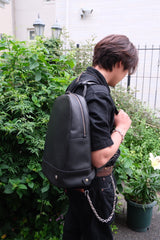 【2026 NEW COLLECTION】BAG61 ≪BLACK≫ OILED COW LEATHER DAY BAG オイルドカウレザー デイバッグ