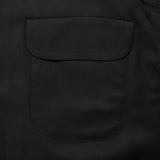 RCL62 ≪BLACK≫ "MOTOR NEW VINTAGE" RAYON LONG SLEEVE OPEN COLLAR SHIRTSレーヨン開襟長袖シャツ