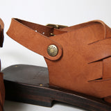 【2026 NEW COLLECTION】#1660 ≪BROWN≫ ITALIAN LEATHER MESH SANDAL イタリアンレザーメッシュサンダル