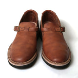 【2026 NEW COLLECTION】#7073 ≪BROWN≫ ITALIAN COW BELT SLIPON ベルトスリッポン