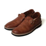 【2026 NEW COLLECTION】#7073 ≪BROWN≫ ITALIAN COW BELT SLIPON ベルトスリッポン