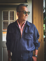 RCL67 ≪DARK NAVY≫ "MOTOR NEW VINTAGE"Rayon Gabardine Jacket レーヨンギャバジンジャケット