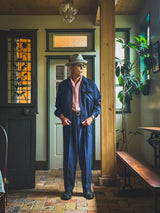 RBTM24 ≪DARK NAVY≫ "MOTOR NEW VINTAGE"Rayon Trouser レーヨントラウザー