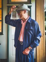 RCL67 ≪DARK NAVY≫ "MOTOR NEW VINTAGE"Rayon Gabardine Jacket レーヨンギャバジンジャケット