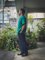 RBTM24 ≪DARK NAVY≫ "MOTOR NEW VINTAGE"Rayon Trouser レーヨントラウザー