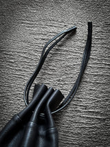 BAG70 ≪BLACK≫ GOAT LEATHER POUCH ゴートレザー巾着ポーチ