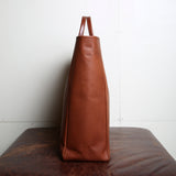 BAG46 ≪BROWN≫ OILED COW 2WAY BAG LARGE / オイルドカウレザー バッグ ラージ