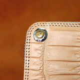 【2025 SPECIAL】FW1 ヌメクロコ×ベルギーヌメ ジップロングウォレット