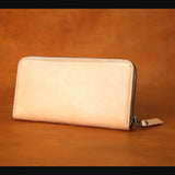 【2025 SPECIAL】FW1 ヌメクロコ×ベルギーヌメ ジップロングウォレット