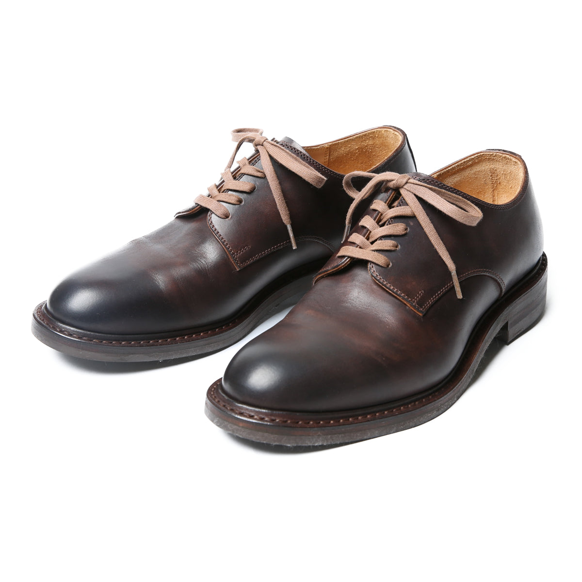 2121 ≪DARK BROWN≫ HORWEEN LATIGO PLAIN TOE SHOES 2121 ≪DARK BROWN≫ HORWEEN LATIGO PLAIN TOE SHOES