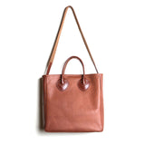 BAG45 ≪BROWN≫ OILED COW 2WAY BAG SMALL / オイルドカウレザー バッグ スモール