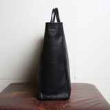 BAG46 ≪BLACK≫ OILED COW 2WAY BAG LARGE / オイルドカウレザー バッグ ラージ