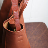 BAG46 ≪BROWN≫ OILED COW 2WAY BAG LARGE / オイルドカウレザー バッグ ラージ