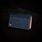 【2025 SPECIAL】W2 藍染エレファント×ハーマンオーク ミドルウォレット