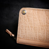 【2025 SPECIAL】FW1 ナチュラルエレファント×ハーマンオーク ジップロングウォレット