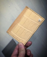 【2025 SPECIAL】CA5 ヌメクロコ×ベルギーヌメ カードケース / 名刺入れ