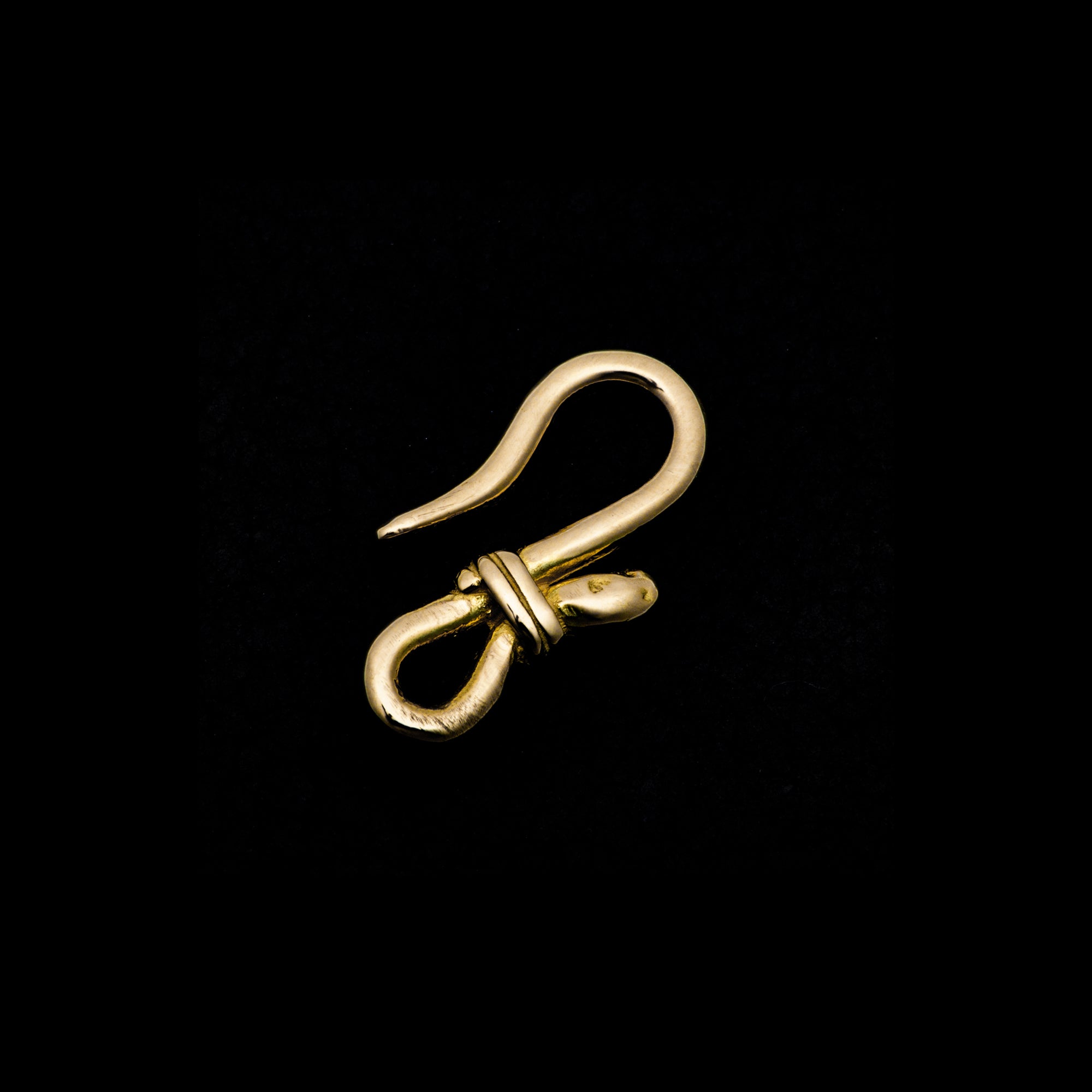 HKG-01 K18GOLD S-TYPE HOOK K18全金S字フック – MOTO ONLINE STORE