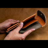 【2025 SPECIAL】W5 墨染クロコ × イタリアンバケッタ ショートウォレット