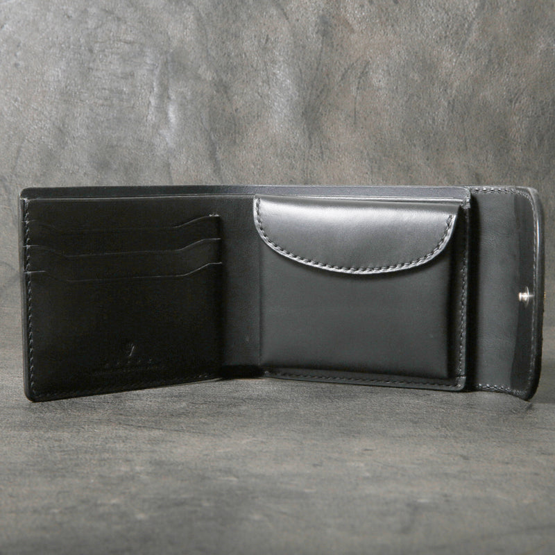 【2025 SPECIAL】W7 墨染めパイソン ショートウォレット