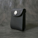 【2025 MOTOR SPECIAL】HW7 ハンドダイ・クロコ ≪BLACK≫ "HIDEO MOTOIKE" ショートウォレット