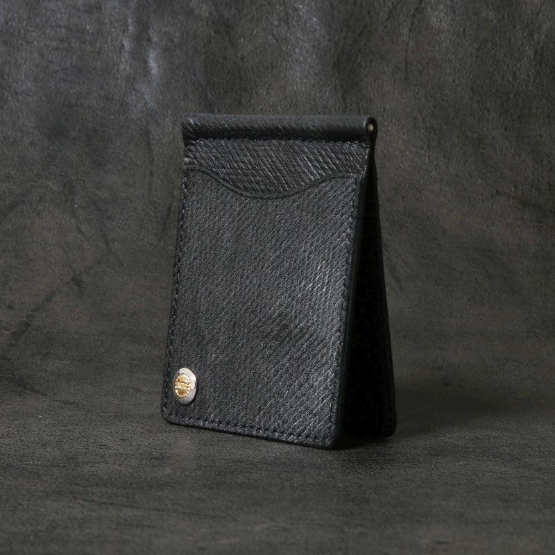 【2025 SPECIAL】MC1 ロシアンカーフ ≪BLACK≫ マネークリップ