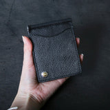 【2025 SPECIAL】MC1 ロシアンカーフ ≪BLACK≫ マネークリップ