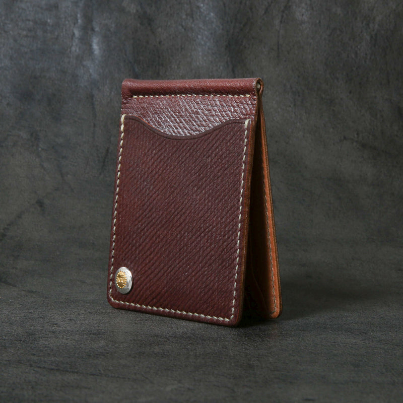 【2025 SPECIAL】MC1 ロシアンカーフ ≪BROWN≫ マネークリップ